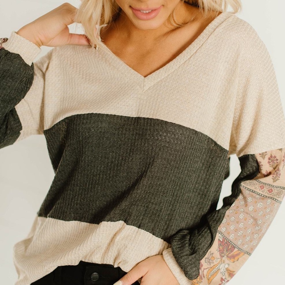 Bohemian Vneck Tunic